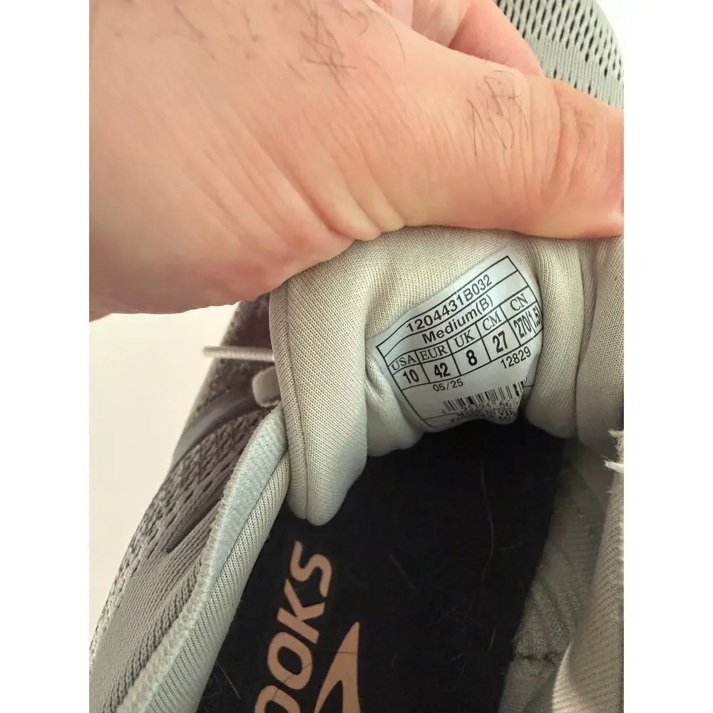 Brooks Adrenaline GTS 25 Women's Running Shoes Size 10 B Gray DNA Loft